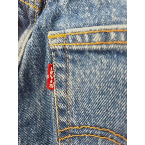 LEvi Premium Jean Women Sz 26 Ribcage Straight Ankle High Rise Reissue Capital E - Picture 3 of 10